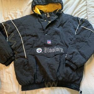 Men Pittsburgh Steelers NFL PROLINE Starter Jacket
